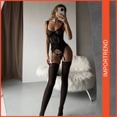 Sexy Lingerie - Sexy Women's Lace Straps Hot Girl Stylish Inner Wear Nightwear